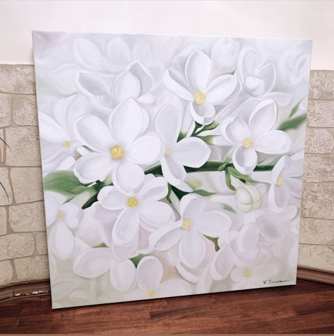 Белая сирень